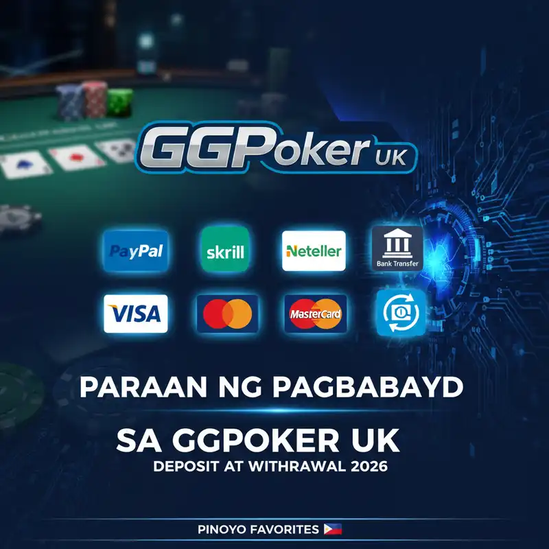 GGPoker UK Payment Methods 2026