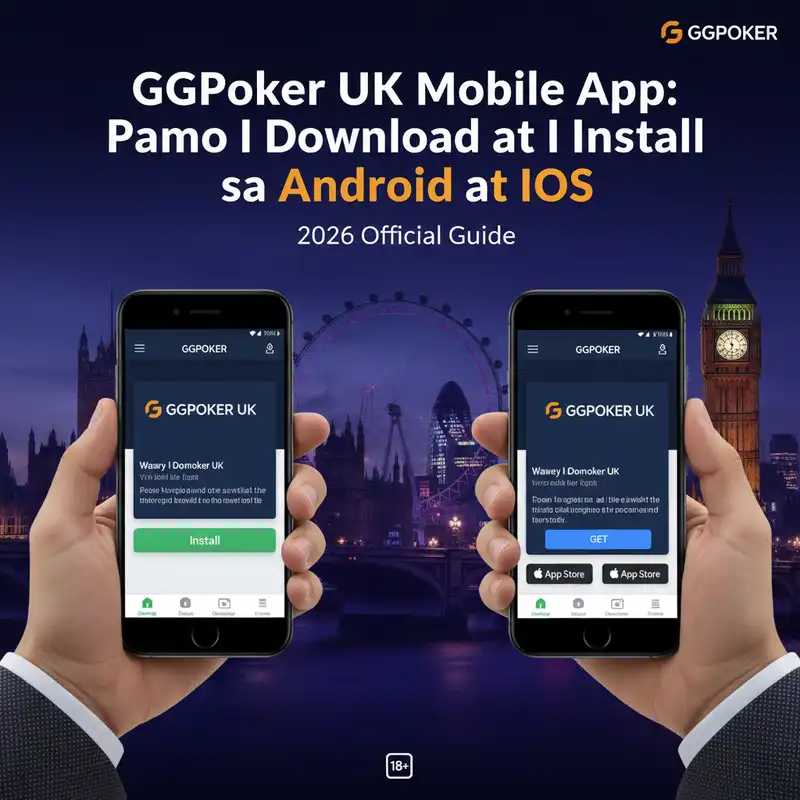 GGPoker UK Mobile App Download Guide 2026